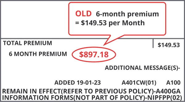 OLD RATE